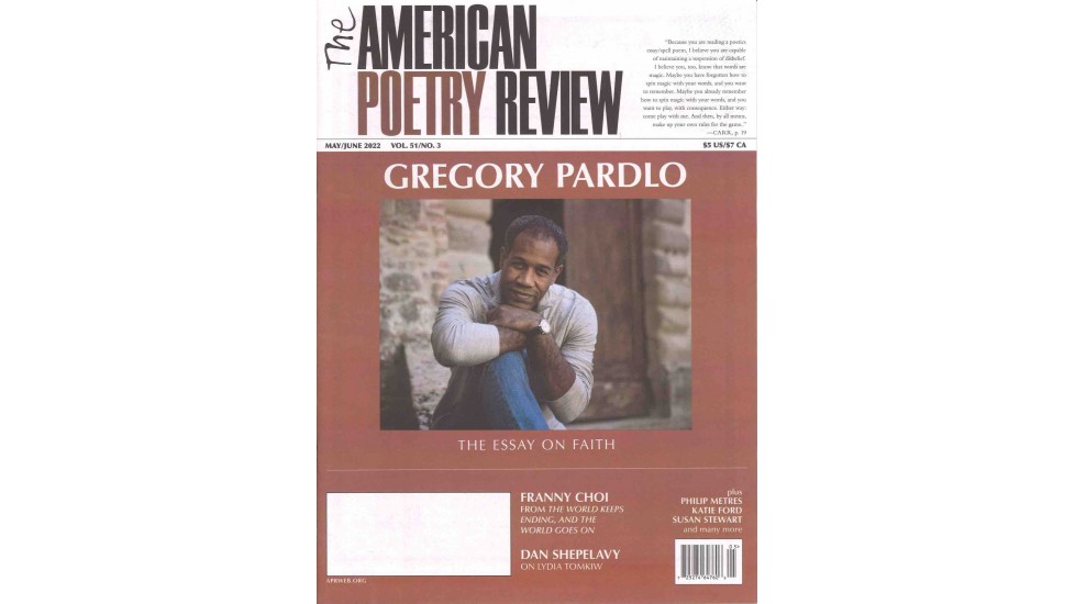 AMERICAN POETRY REVIEW (to be translated)